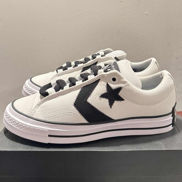 Converse Star Player 76 Puff Casual Shoes Size 8 M/9.5 W (white/black) A14721C - Picture 6 of 7